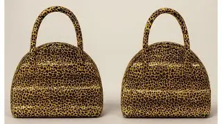You won&rsquo;t believe this handbag was made from leftover fabric! 