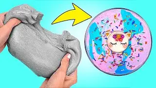 Awesome Old Slime Makeover || How To Make Old Grey Slime Beautiful Again