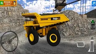 Quarry Driver 3 Giant Trucks - Heavy Mining Dump Truck Driving &ndash; Android Games #3