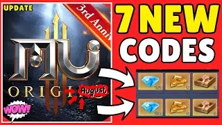 August Codes☑️MU Origin 7 Gift Codes 2025 | MU Origin 3 Codes - How To Redeem Code