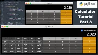 Python Tutorial: GUI Calculator with Model View Controller #8