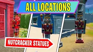 All *NUTCRACKER STATUES* Locations!... Destroy 5 Nutcracker Statues (Operation Snowdown Challenge)