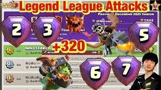 Legend League Attacks February Season Day19 DRAGON RIDER TOTEM With Army Link