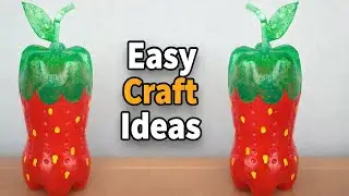 Easy Plastic Bottle Pen Holder DIY | Amazing Pen Holder Using Plastic Bottle