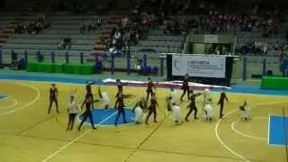 WK Italie 2015 showcorps Holland STOP MET PESTEN