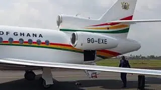 President Nana Akofu-Addo of Ghana Arrives in Liberia for H.E. Joseph Nyuma Boakai's Inauguration