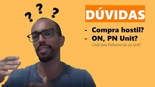 D&Uacute;VIDAS: MODL3, MODL4 OU MODL11? COMPRA HOSTIL [ON PN ou 11 UNIT]