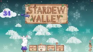 Stardew Valley Part 34 | Snow over The Quarry | No Commentary Playthrough