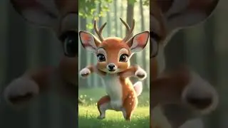 #funny #wildlifedance #dancevideo #deerdancing
