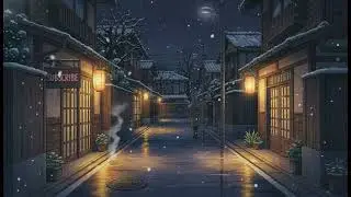 Tokyo Snow LoFi Chill 🎄 Cozy Winter Lofi Mix