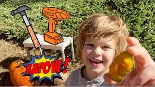 Kids Pumpkin Smashing  Adventure | Best Kids Video Pumpkin Entertainment  | Leos Playplace