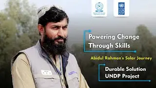 Powering Change Through Skills: Abdul Rahman&rsquo;s Solar Journey | Supported by UNDP & AYSO