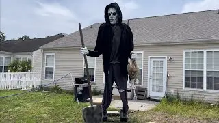 Демоверсия 12FT BONE COLLECTOR, Хэллоуин от Lowe’s 2024!