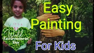 World Environment Day/Easy Painting/Environment Day Poster/For Kids