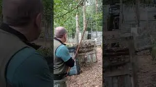 NFAS Championships - Day one - 2d Bear - Nick Murphy shooting his Adrian Hayes ELB #archery #sport