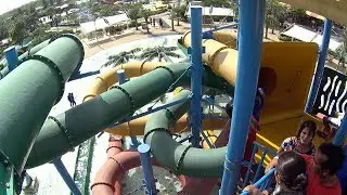 Deep Green Adventure Water Slide at Worlds of Wonder