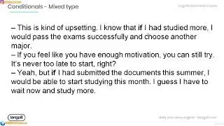 75  3  3  Conditionals Mixed Type  Short Story