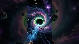 What Happens When Time Collapses Into Light? #CosmicDream #GalaxyVibes #StarrySky #CloudyIllusion