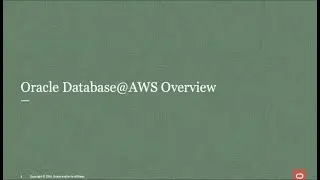 Provisioning Autonomous Database in Oracle Database@AWS