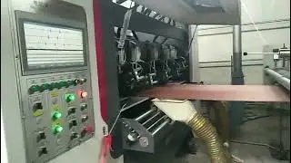 Servo NC slitter scorer thin blade machine for corrugated cardboard paper box production line