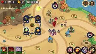 Realm Defense | Shattered Realms | Level 22 | Crossed Curves | 11 Minutes | Shifted Sands