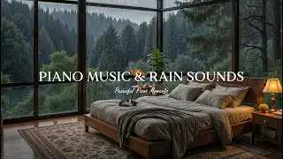 Peaceful Sleep Music + Insomnia | Rain Sounds for Stress Relief, Relaxing Music, Deep Sleeping Music