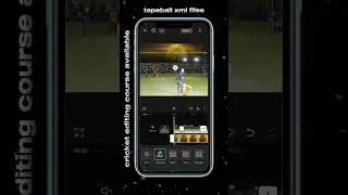 How to make tape ball cricket video Like a pro #cricketedit #tapeball #capcut #crickethistory