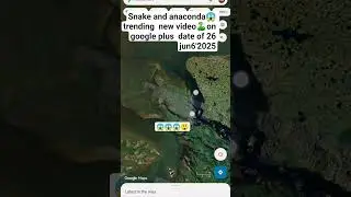 😱 snake and anaconda in google maps #googlemaps #googleearth #anaconda #snake #secret