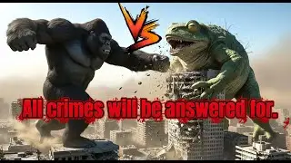 King Kong vs. Mutant Giant Toad | The Ultimate Monster Showdown !