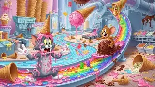 Tom and Jerry | Ice Cream Avalanche 🍦❄️ | Frozen Fun Cartoon for Kids