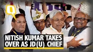 The Quint: Bihar CM Nitish Kumar Officially Takes Over As JD(U) President