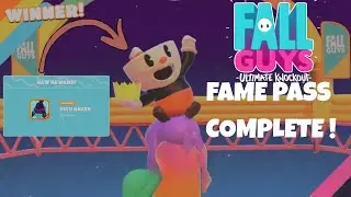 I Thought I Finished The Fame Pass… Then Realized I Had to Win AGAIN 😭 | Fall Guys