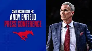 Andy Enfield talks first win as SMU head coach, technical foul call