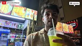Sugarcane Juice in Dubai Winter Night Market for Just 10 AED! 🍹❄️
