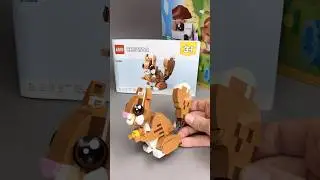 Белка 🐿, модель B из набора LEGO Creator 3 в 1 #31382 &laquo;Игривый щенок&raquo; #rlfm #отзывы #подарок #белка