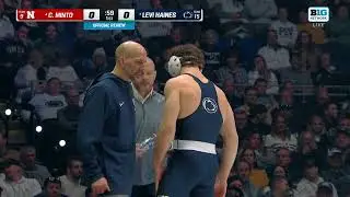 174 lb: Nebraska's Christopher Minto vs. Penn State's Levi Haines | Penn State Wrestling