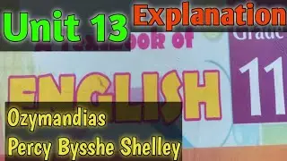 Ozymandias Poem Explanation | Chapter 13 English Class 11 | Hafiz Usman Raza