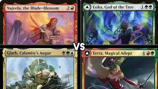 cEDH Gameplay | Terra vs Glarb vs Najeela vs Esika