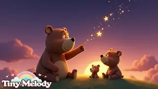 Let's Dance, Bear Family! | Tiny Melody & Song For Kids