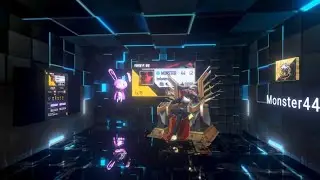 PRESET 3D FF NODE VIDEO || ROOM GAMING🔥 || Monster44 #freefire #shorts #profile