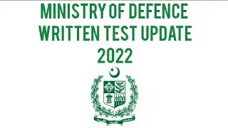 Ministry of Defence(MOD)Written/Screening Test Update|Jobs 2022#ministryofdefence #MAJobsGuide