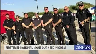Odem holds first ever national night out