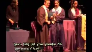 Ygnacio Valley High School Class of 2015 Graduation Ceremony