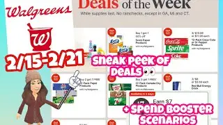 WALGREENS MUST DO DEALS 2/15-2/21 | SNEAK PEEK OF DEALS