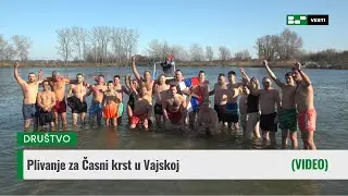Plivanje za Časni krst u Vajskoj