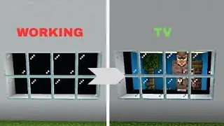 This TV Actually Works in Minecraft! 😱 | Full Build Tutorial