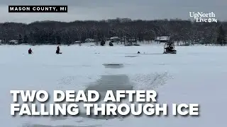 Two snowmobilers found dead after falling through ice in northern Michigan