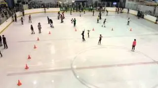 ice skating timelapse at SM Mall of Asia