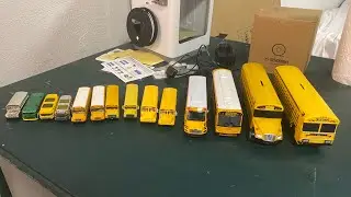 Diecast school bus collection update