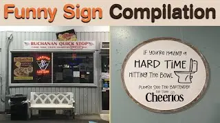 Funny Sign Compilation That Deliver Nonstop Laughs From Start to Finish || Sign Hub